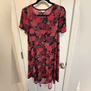 LuLaRoe Carley High-low Dress XS